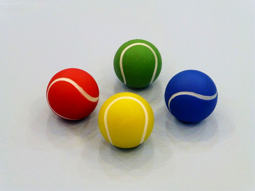 RUBBER SPONGE TENNS BALL