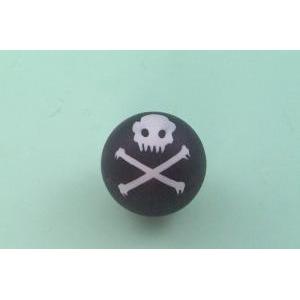 RUBBER SPONGE SKULL BALL