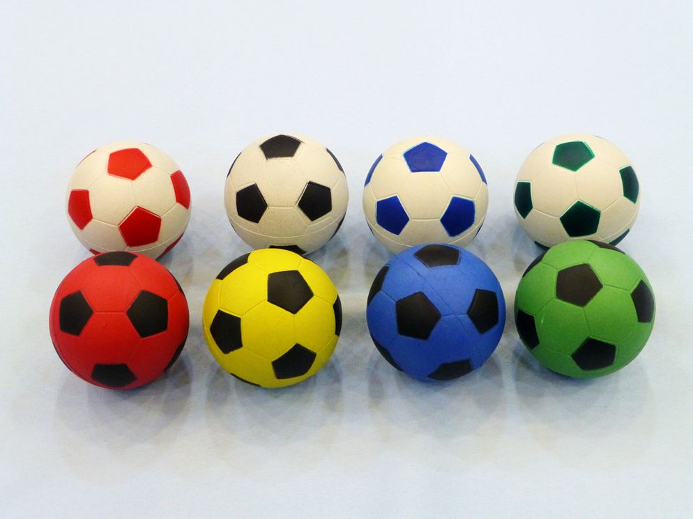 RUBBER SPONGE SOCCER BALL