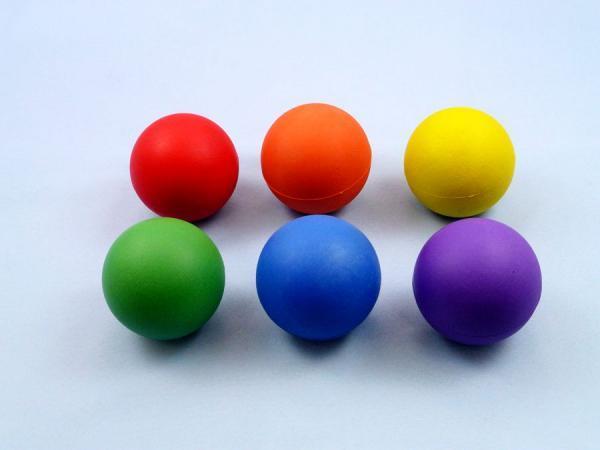 彈力球 - 橡膠發泡平面球