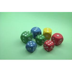玩具用品 - 橡胶发泡骰子造型球