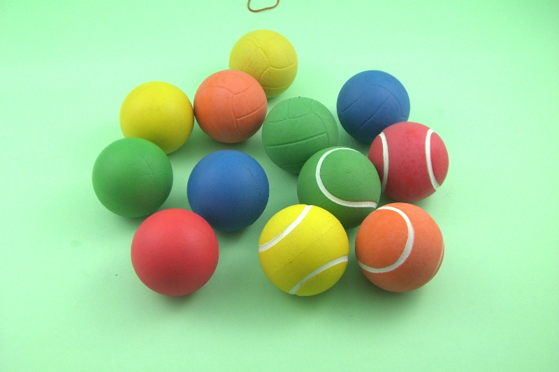 橡膠發泡寵物球